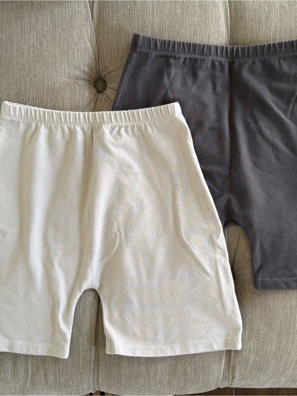 Brandy Melville Cotton Biker Shorts Duo